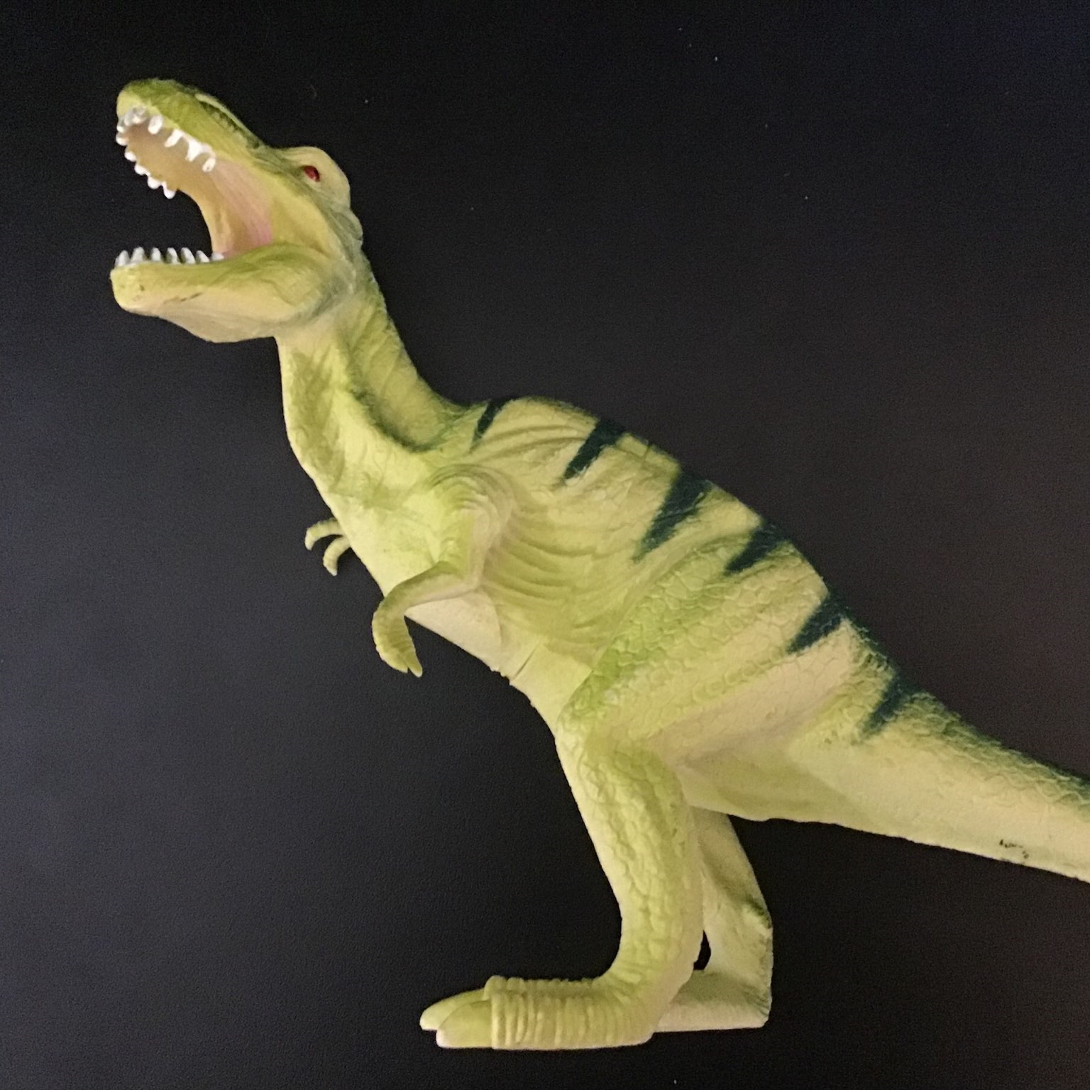 Plastic dinosaur